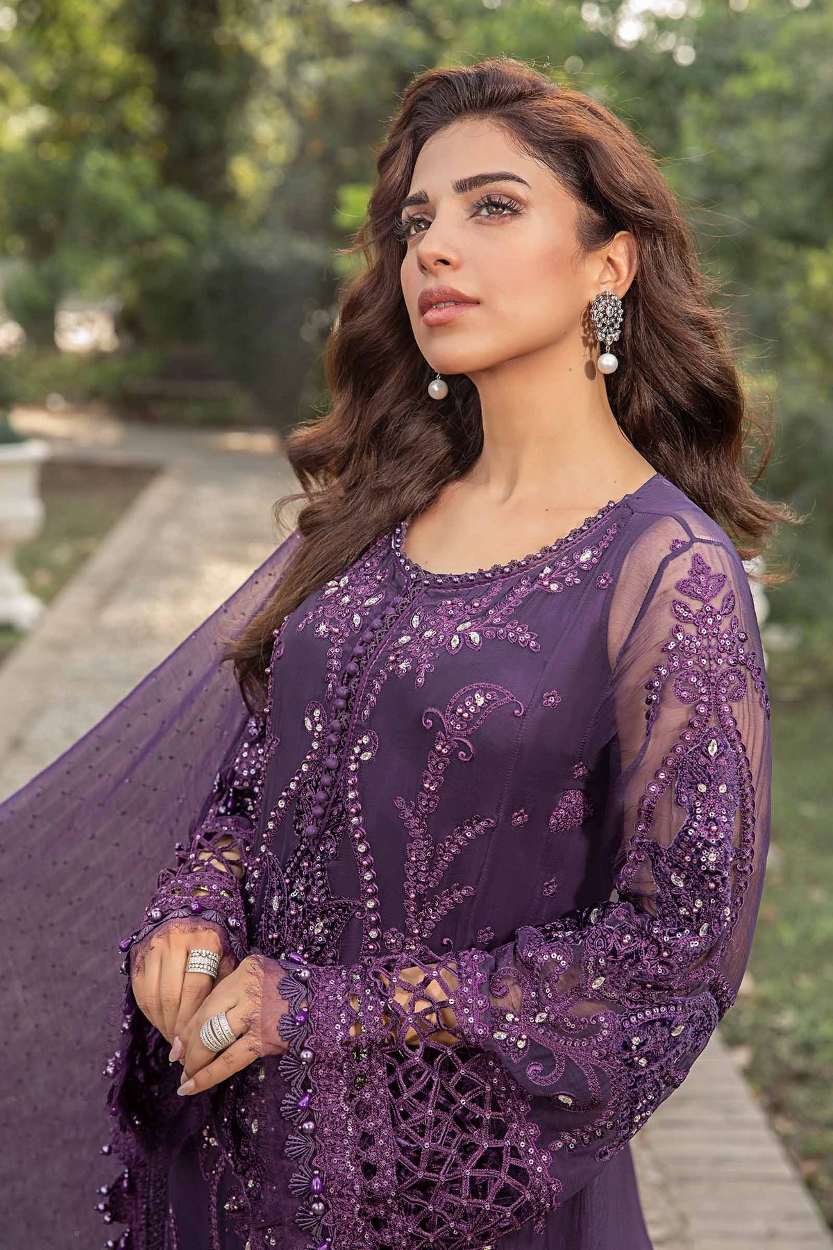 Maira.B Embroidered Chiffon Collection (102)