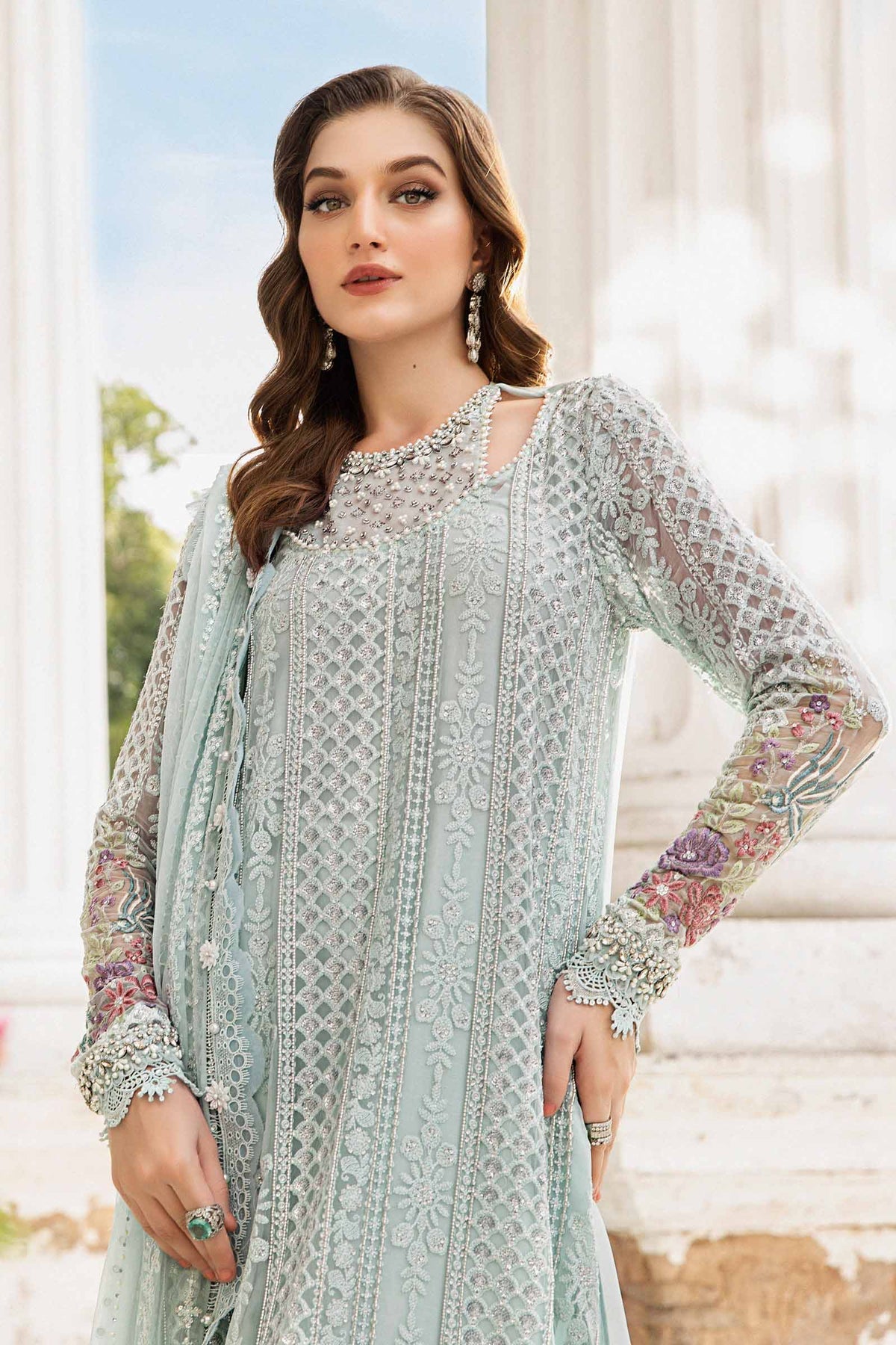 Maira.B Embroidered Chiffon Collection (103)