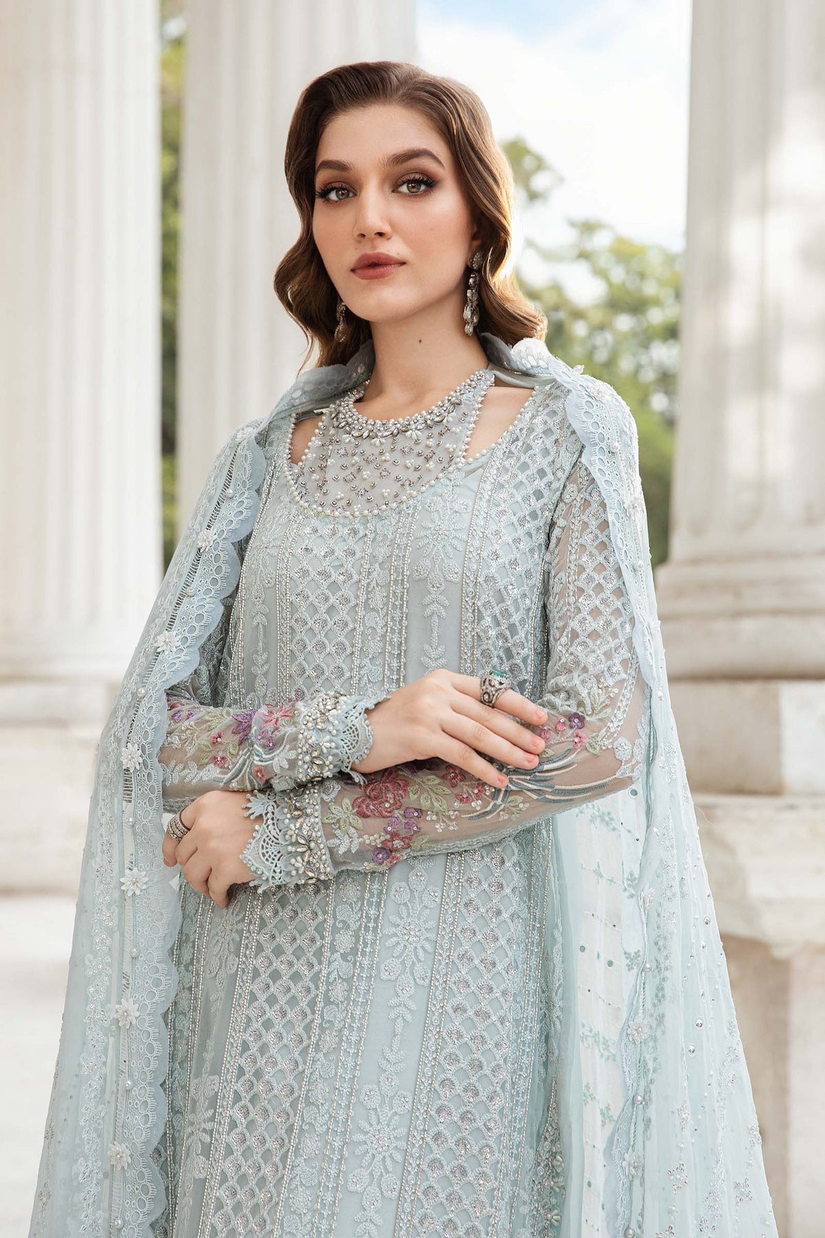 Maira.B Embroidered Chiffon Collection (103)