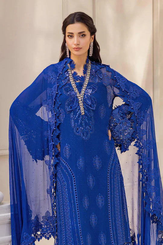 Maria.B Embroidered Chiffon D-03