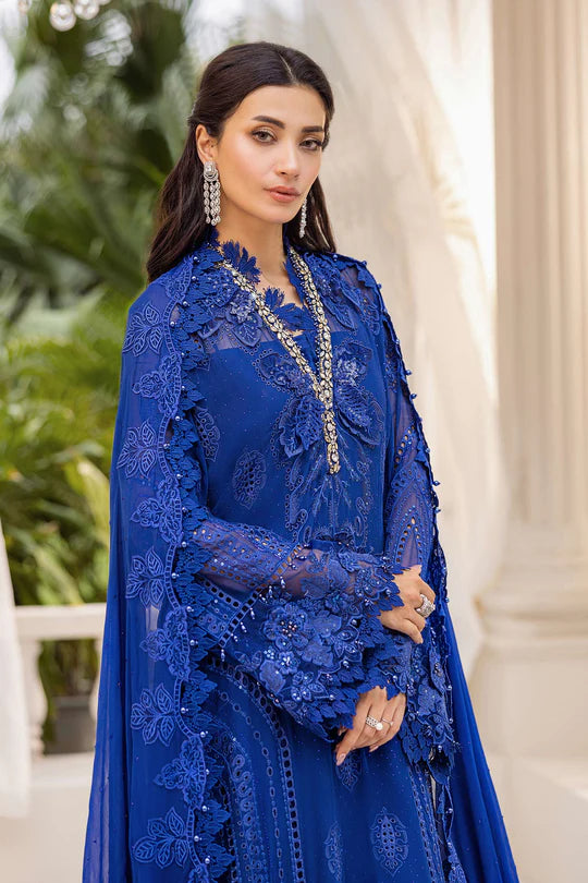 Maria.B Embroidered Chiffon D-03