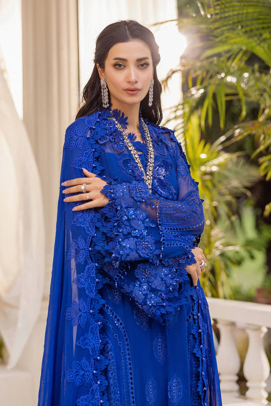 Maria.B Embroidered Chiffon D-03