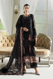 3 Piece Unstitched Embroidered Chiffon Suit | MPC-25-104