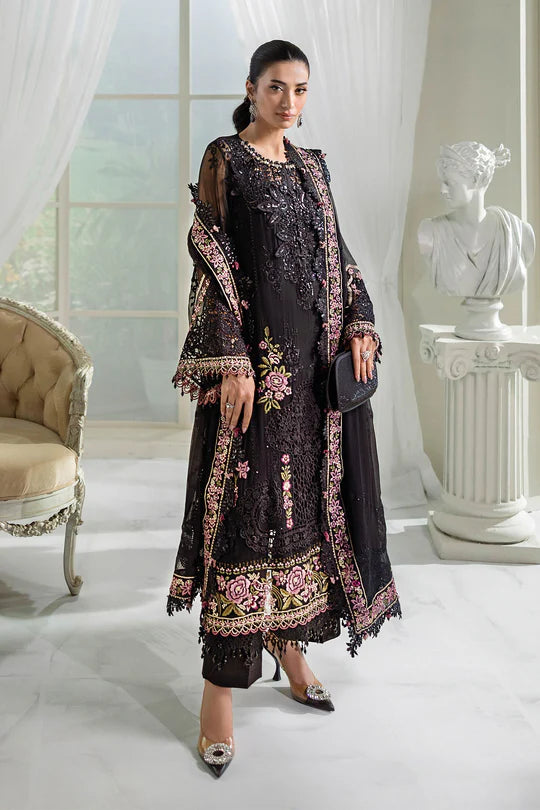 Maria.B Embroidered Chiffon D-04