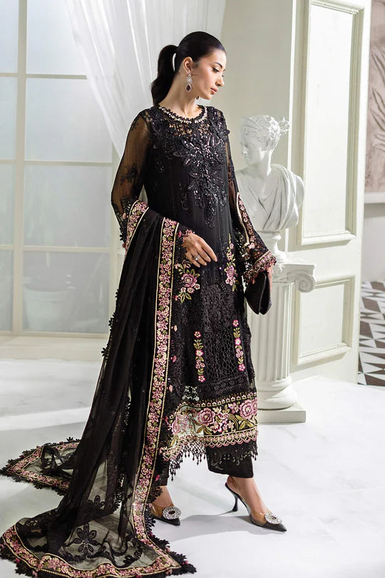 Maria.B Embroidered Chiffon D-04