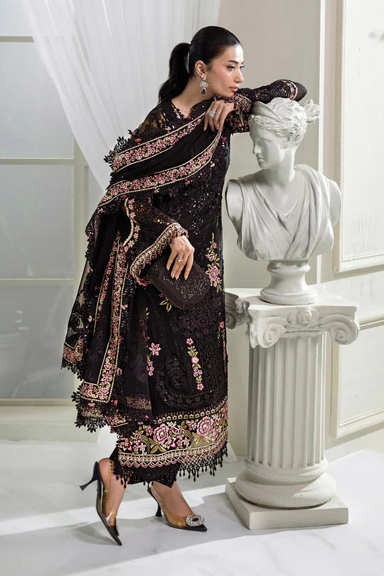 Maria.B Embroidered Chiffon D-04
