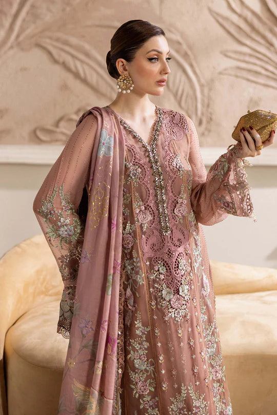Maria.B Embroidered Chiffon D-05
