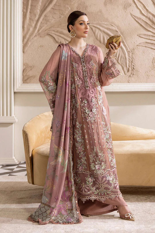 Maria.B Embroidered Chiffon D-05