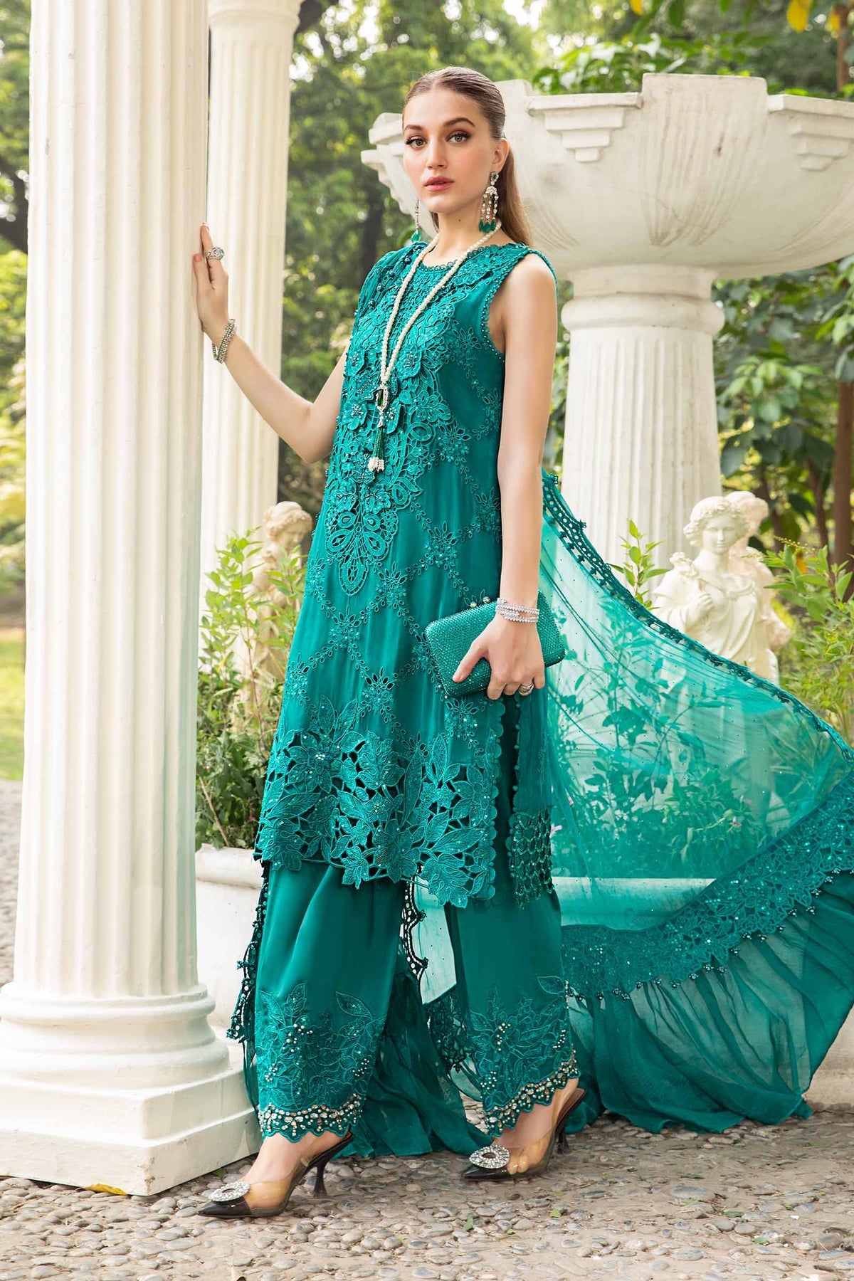 Maira.B Embroidered Chiffon Collection (105)