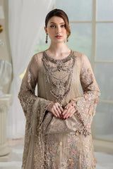 Maria.B Embroidered Chiffon D-07