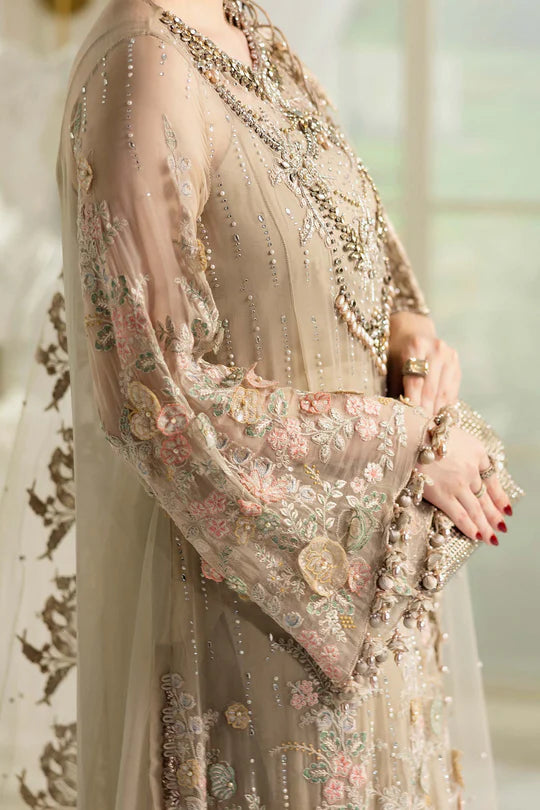 Maria.B Embroidered Chiffon D-07