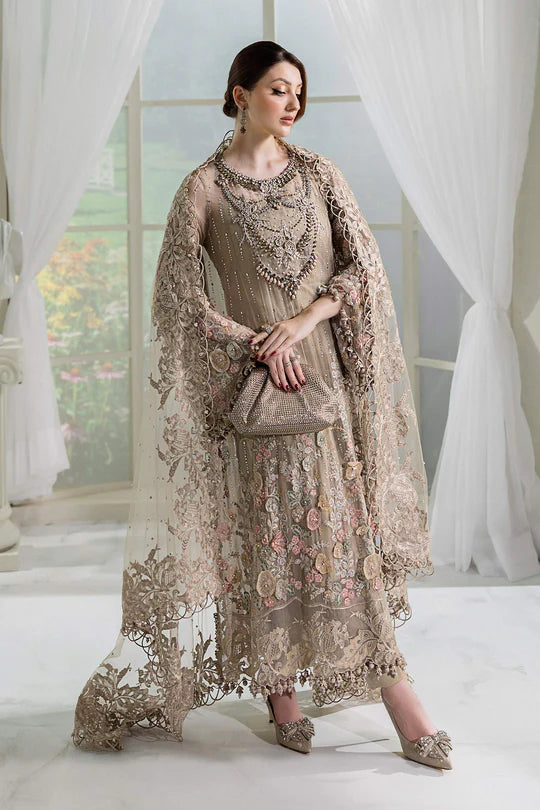 Maria.B Embroidered Chiffon D-07