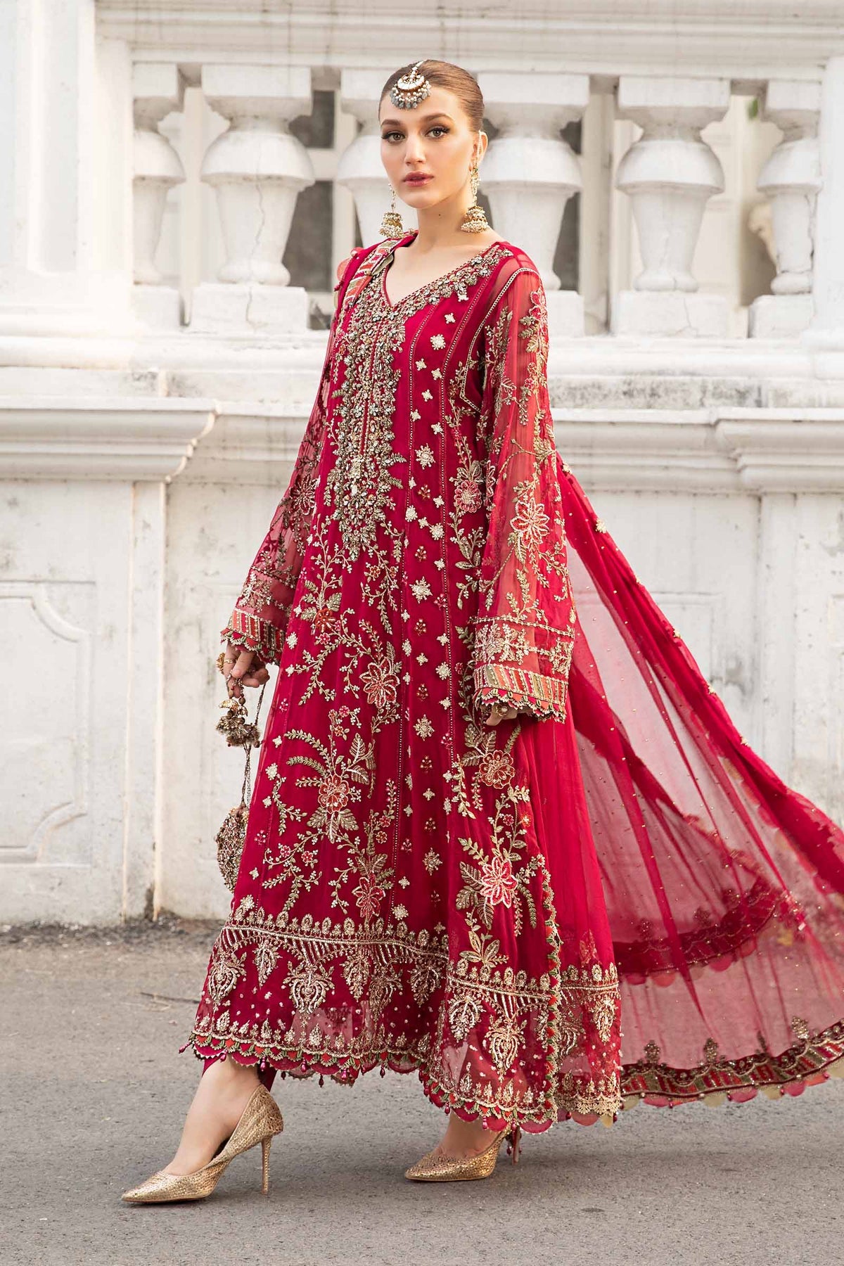 Maira.B Embroidered Chiffon Collection (107)