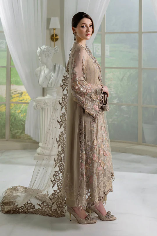 Maria.B Embroidered Chiffon D-07