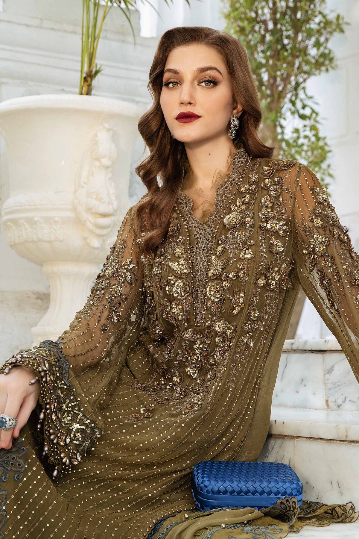 Maira.B Embroidered Chiffon Collection (108)