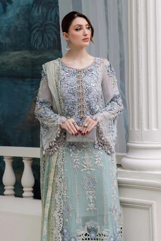 Maria.B Embroidered Chiffon D-08