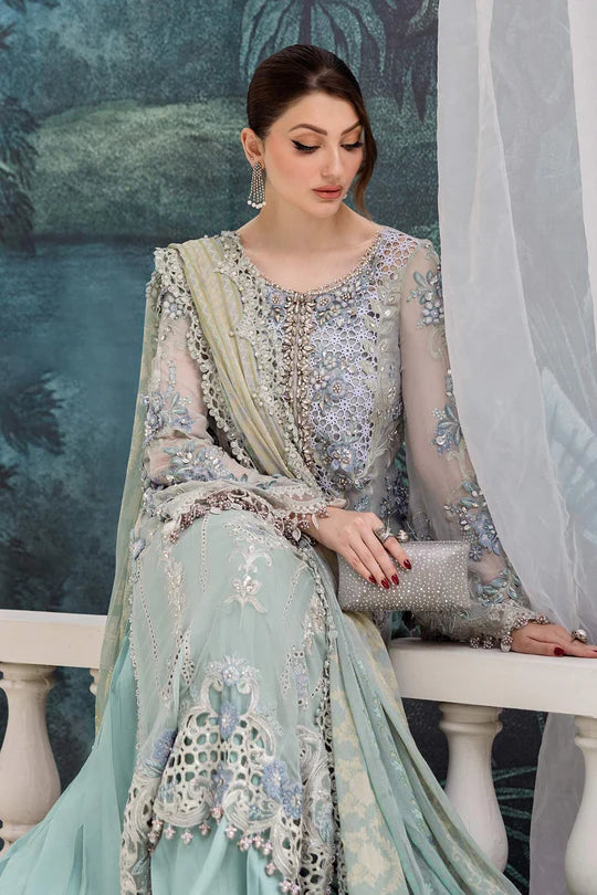 Maria.B Embroidered Chiffon D-08