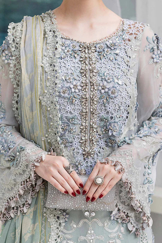 Maria.B Embroidered Chiffon D-08