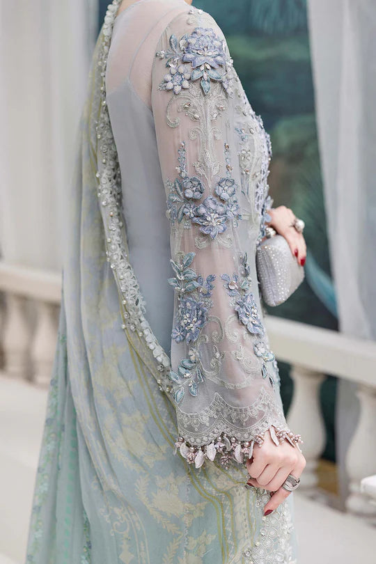 Maria.B Embroidered Chiffon D-08