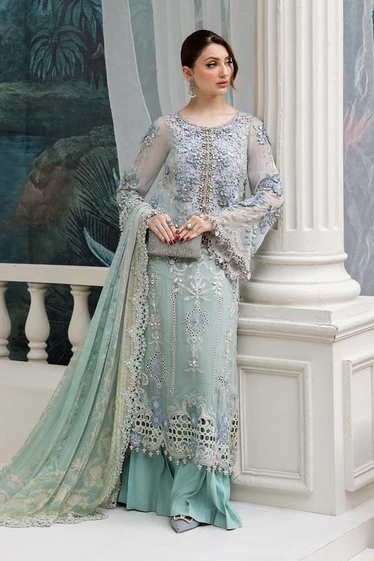 Maria.B Embroidered Chiffon D-08