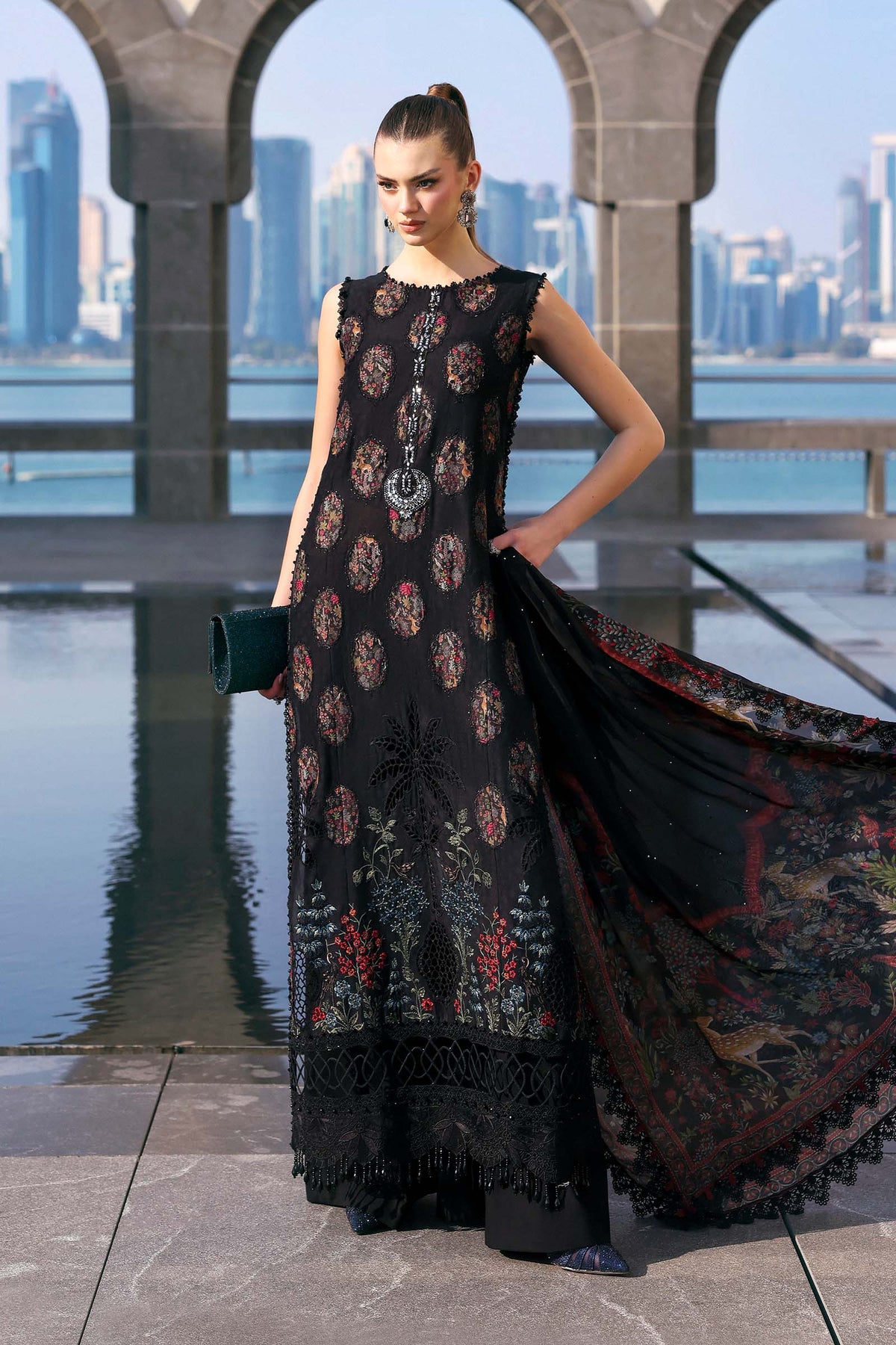 Maria.B Luxury Lawn 5-B)