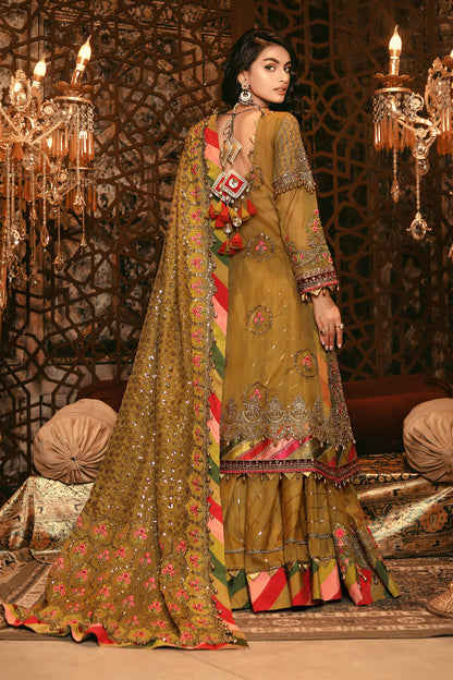 Noor-E-Fajar by Raseesa - Nooraniyat (D-02 Olive Green)