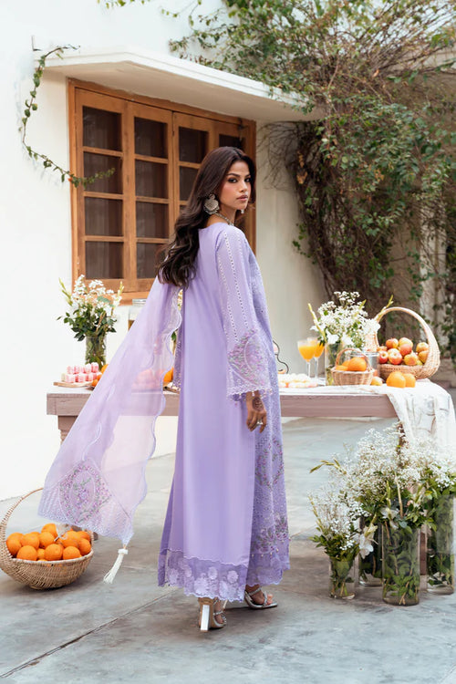 Chickankari By Naqsh (Lavendar - 00193)