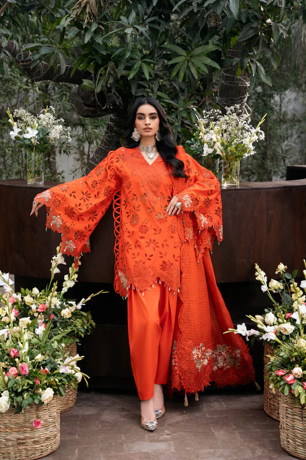 Chickankari By Naqsh (Maple Glow - 00202)