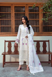 Chickankari By Naqsh (White Gem - 00205)