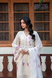 Chickankari By Naqsh (White Gem - 00205)
