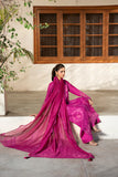 Chickankari By Naqsh (Fuchsia Pink - 00201)