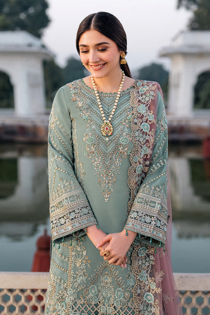 Meeras Luxury Eid Collection By Imrozia (I-221 ZAMURD)