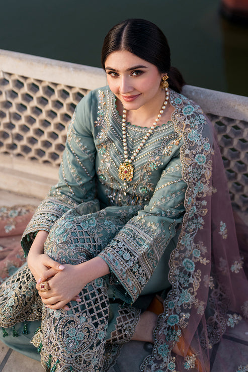 Meeras Luxury Eid Collection By Imrozia (I-221 ZAMURD)