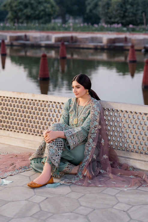 Meeras Luxury Eid Collection By Imrozia (I-221 ZAMURD)