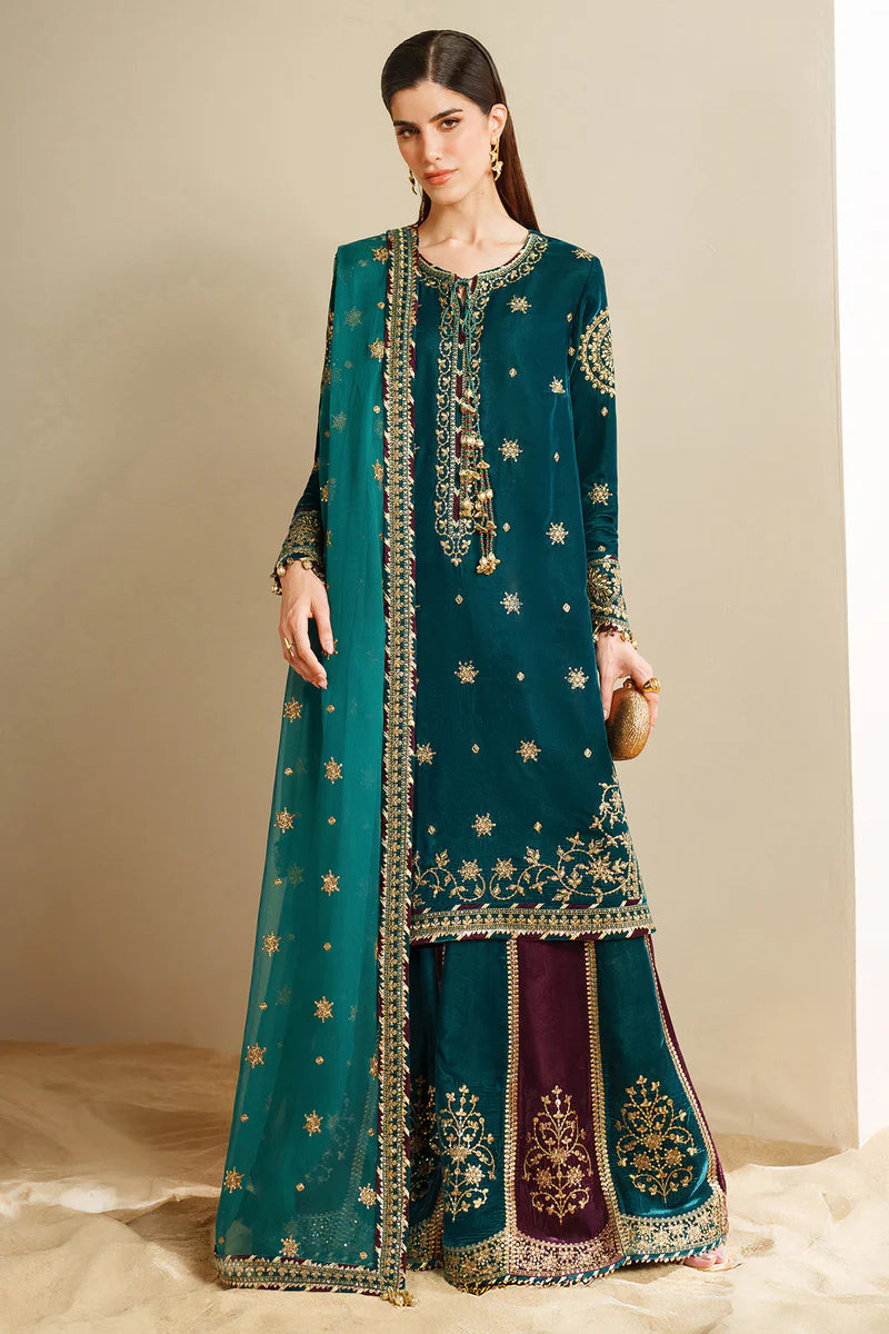 Embroidered Velvet Formal By Jazmin (VVF D-8)