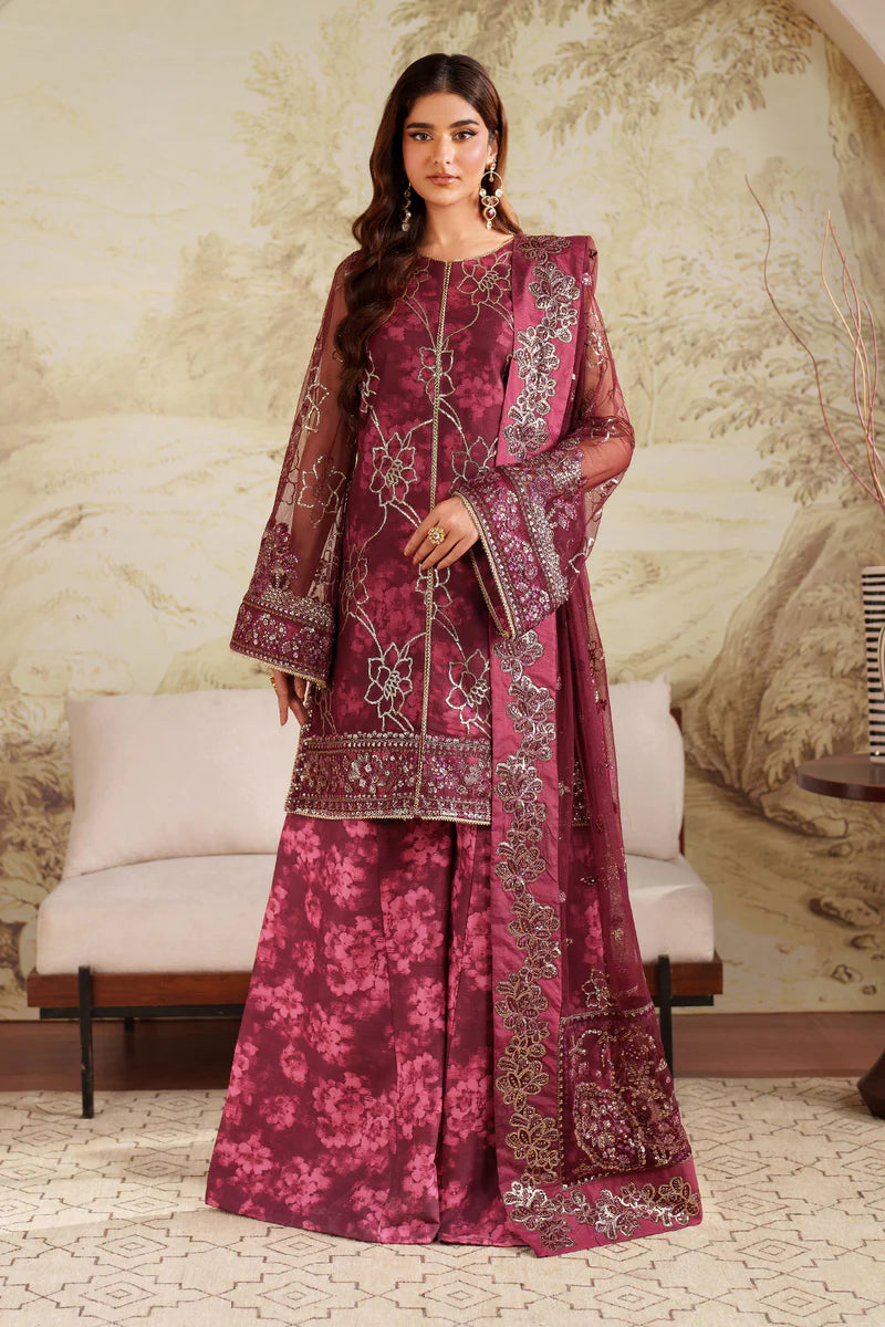 Zareena Printed & Embroidered Formals by Zarif D-07 FALEK