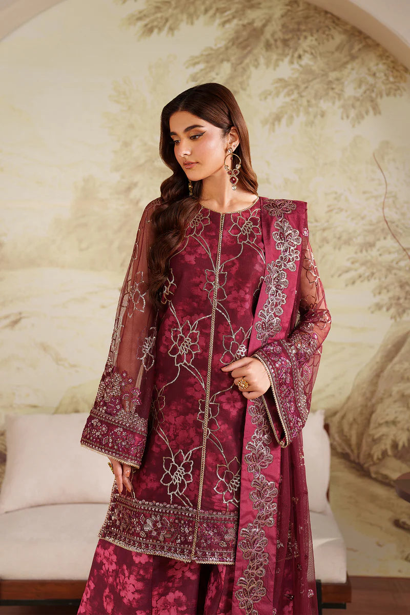 Zareena Printed & Embroidered Formals by Zarif D-07 FALEK