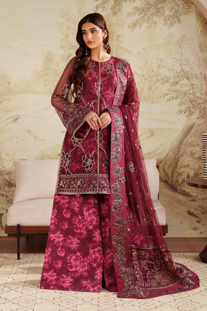 Zareena Printed & Embroidered Formals by Zarif D-07 FALEK