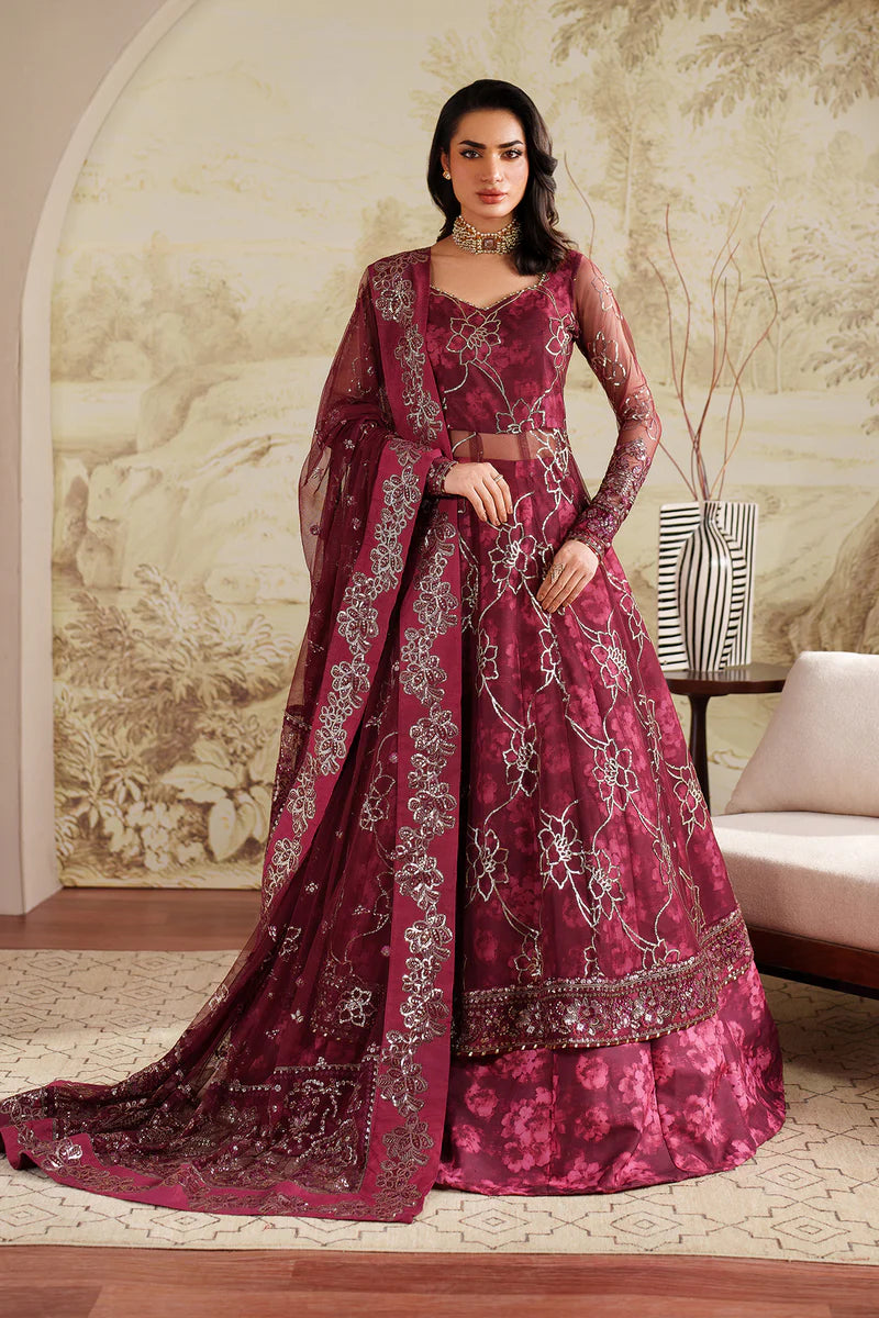 Zareena Printed & Embroidered Formals by Zarif D-07 FALEK