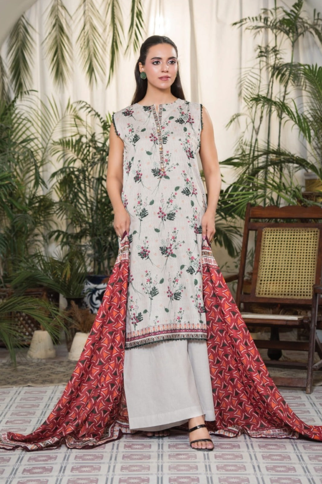 Dabiha Tex Printed Lawn Drop-01 D-07