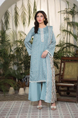 Dabiha Tex Printed Lawn Drop-01 D-11