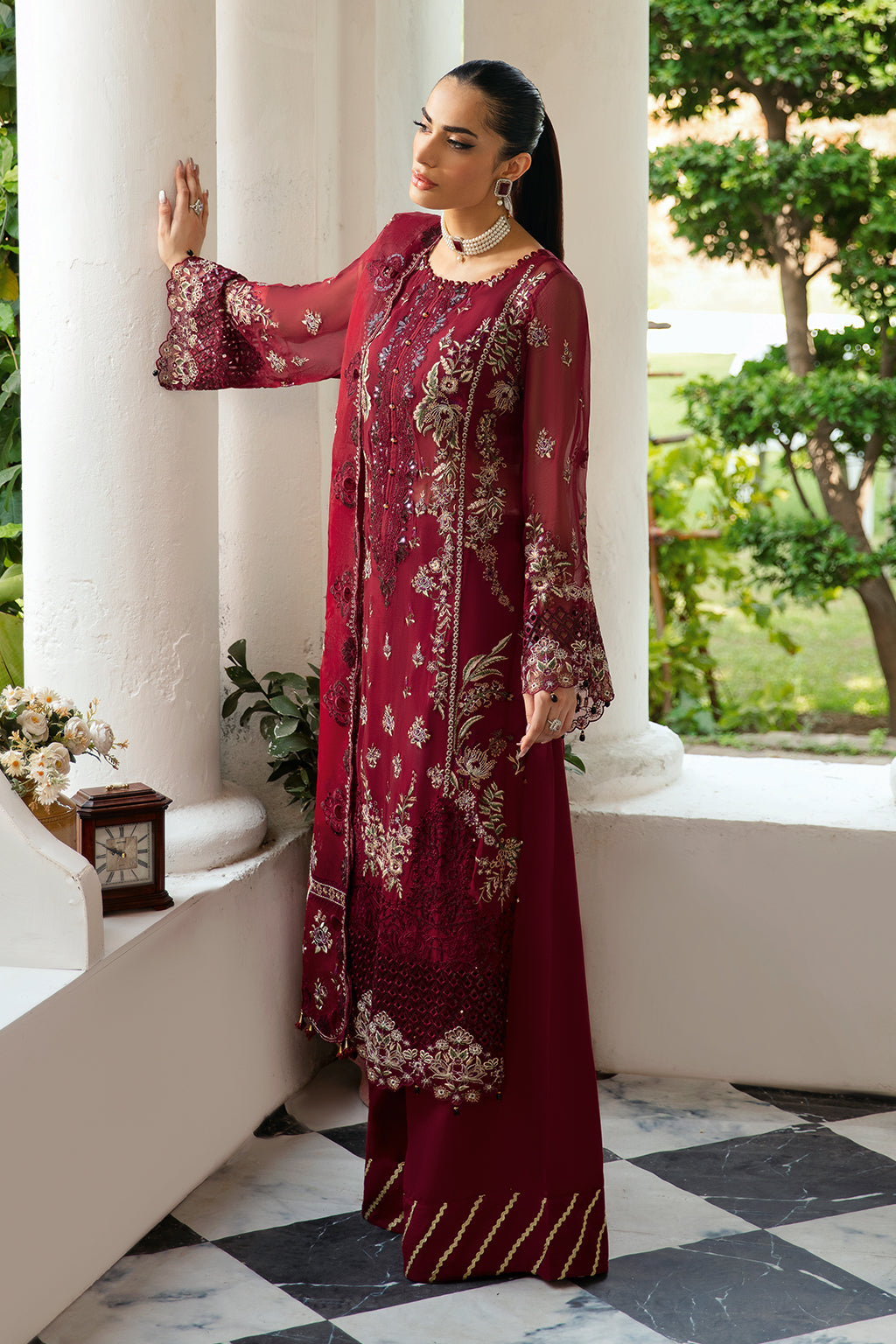 Dastak Luxury Chiffon Collection Vol-1 By Ramsha | Q-103