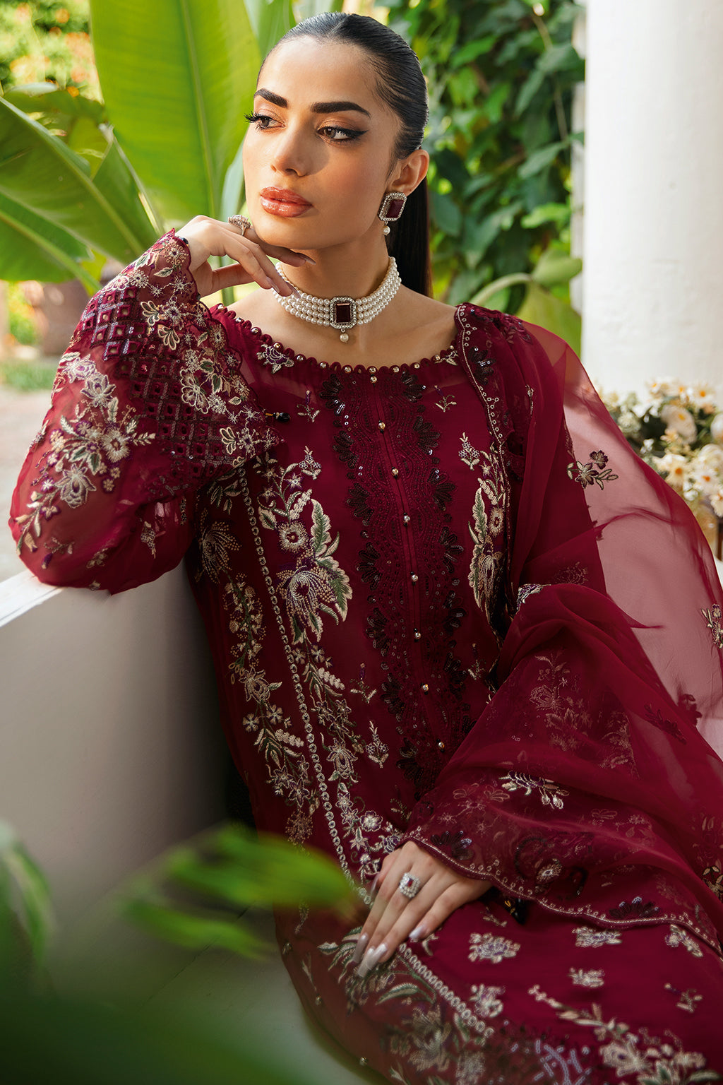 Dastak Luxury Chiffon Collection Vol-1 By Ramsha | Q-103