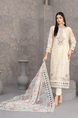 Dilkash Embroidered Fancy Organza Vol-01 D-4273