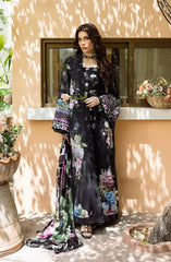 Elaf Prints Lawn'25 EPS-4A MIDNIGHT BLOOM