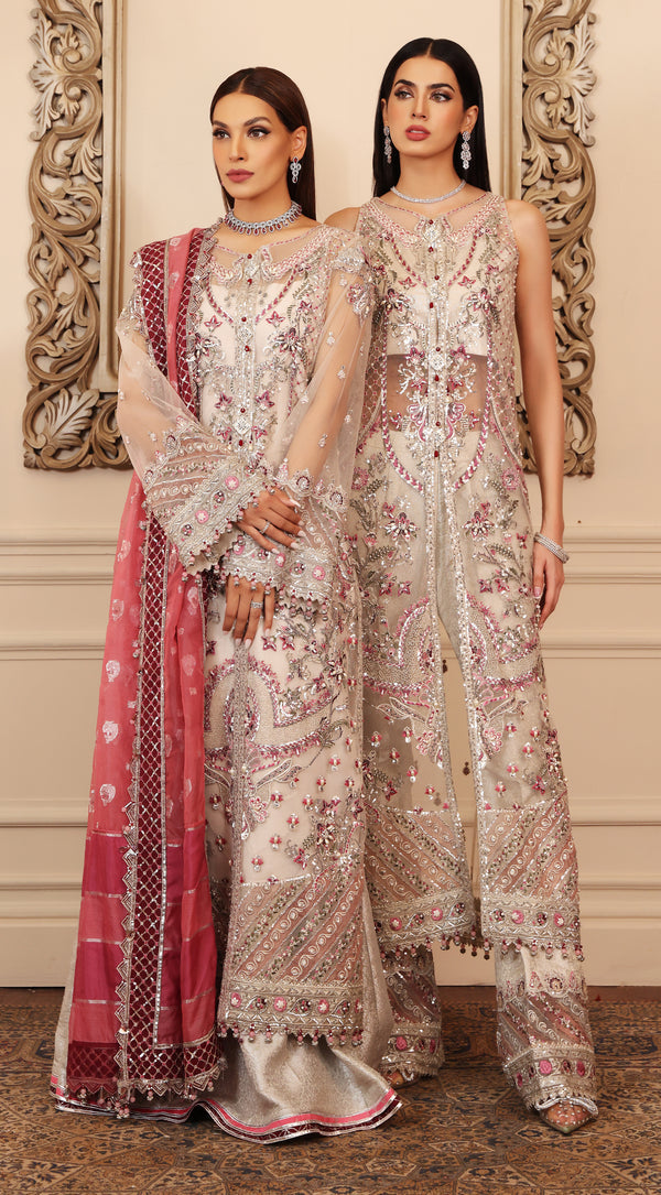 Embriodered Chiffon Collection by Anaya Ac22-06-Pricilla