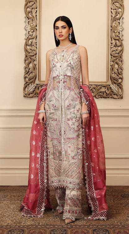 Embriodered Chiffon Collection by Anaya Ac22-06-Pricilla