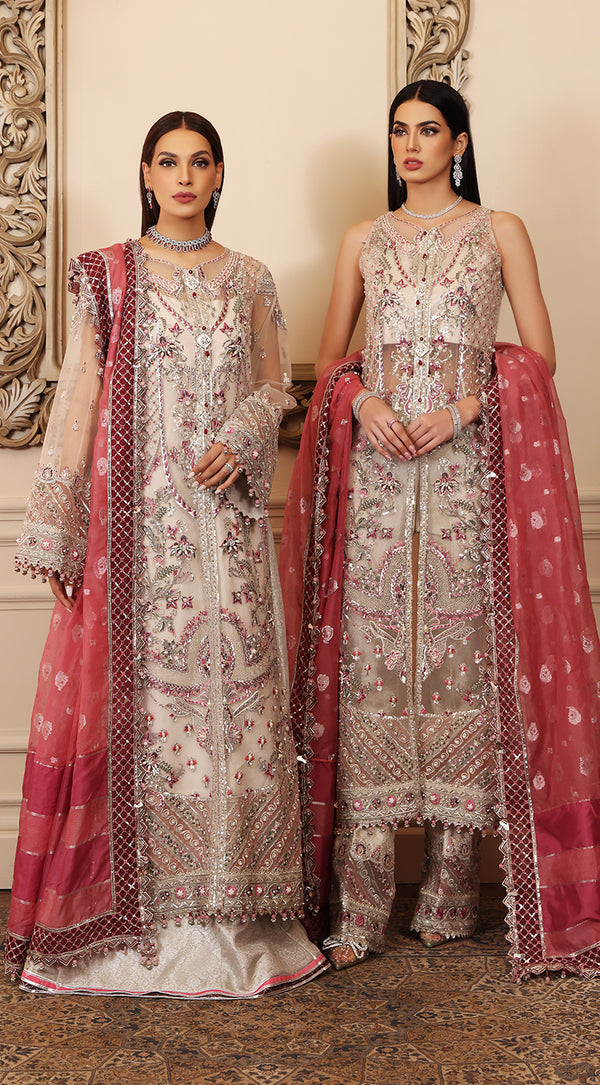 Embriodered Chiffon Collection by Anaya Ac22-06-Pricilla