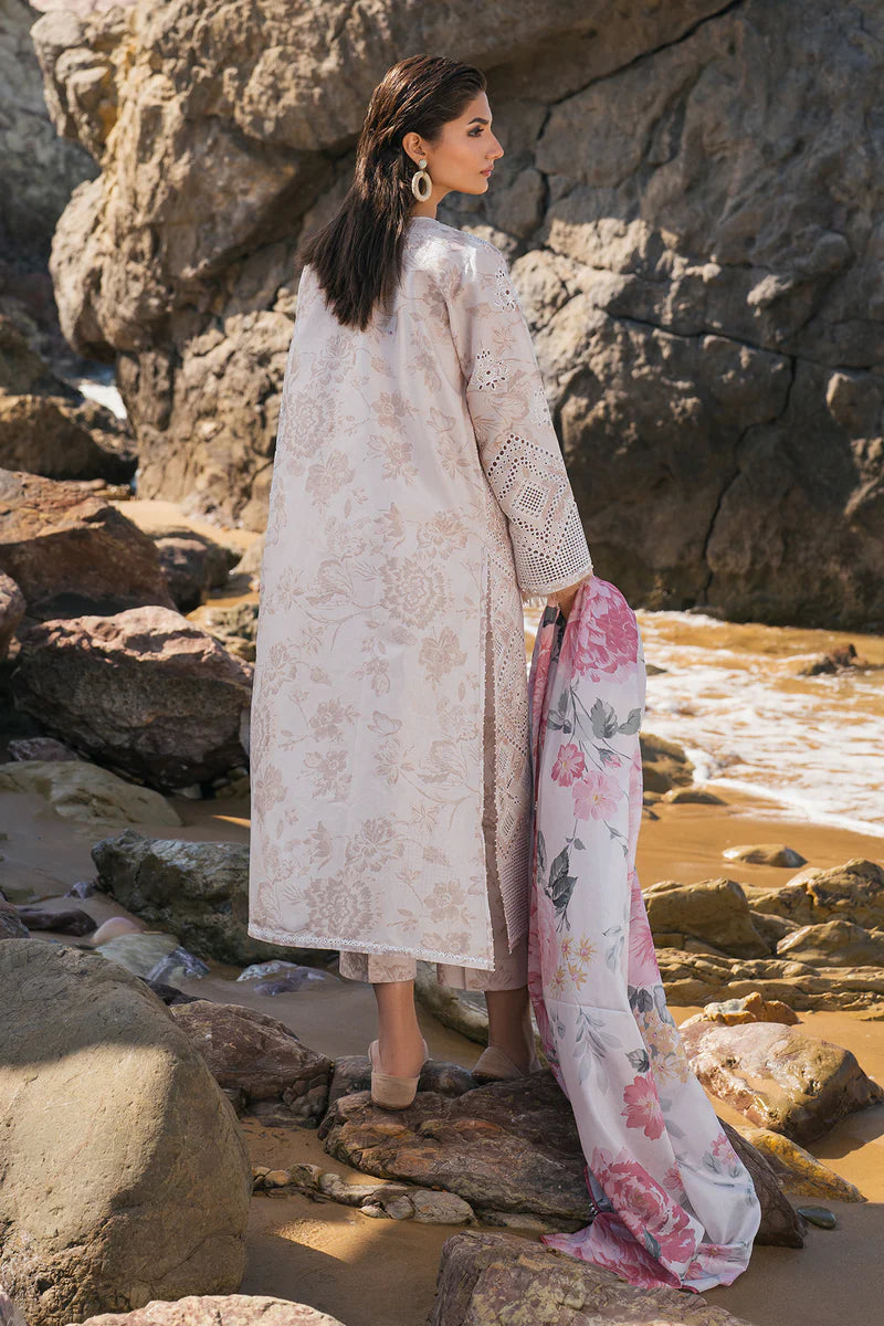 Embroidered Printed Lawn By Baroque`25 UF-4116