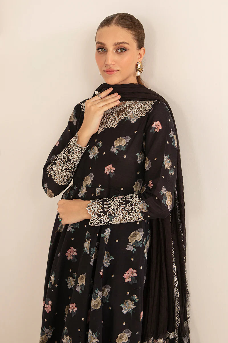 Embroidered Printed Lawn By Baroque`25 UF-406